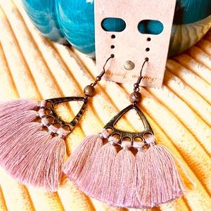 Tassel Earrings 2 pairs
